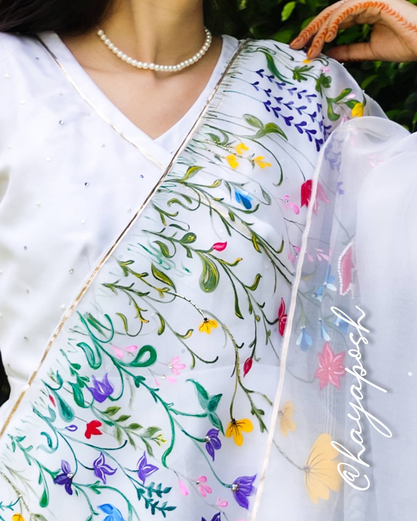 Tropical Garden Anarkali Hayaposh India.