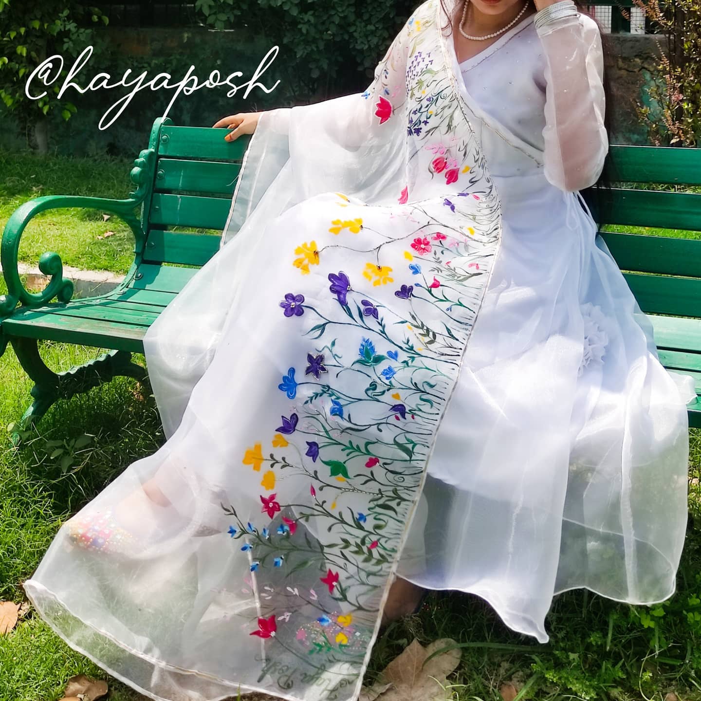 Tropical Garden Anarkali Hayaposh India.