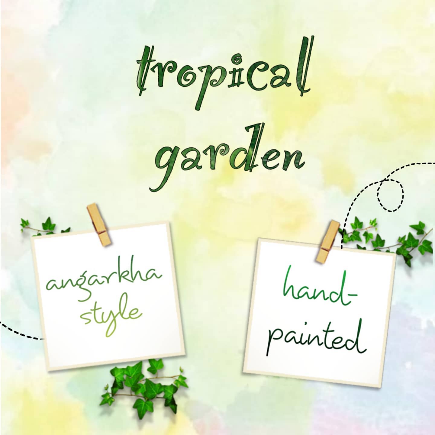 Tropical Garden Anarkali Hayaposh India.