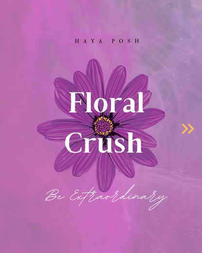 Floral Crush Frock Hayaposh India.