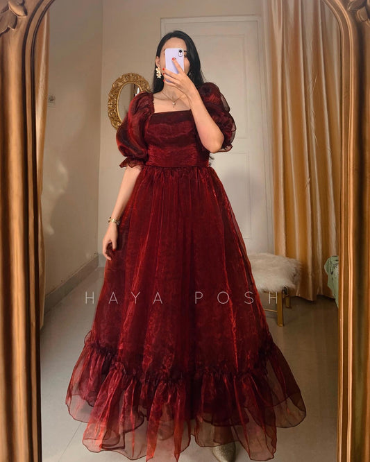 Cloud Dress Gown Hayaposh India.