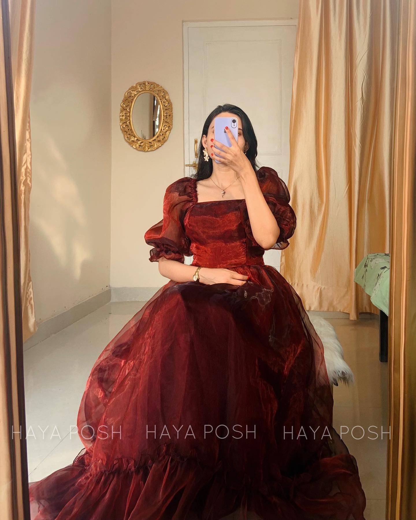 Cloud Dress Gown Hayaposh India.