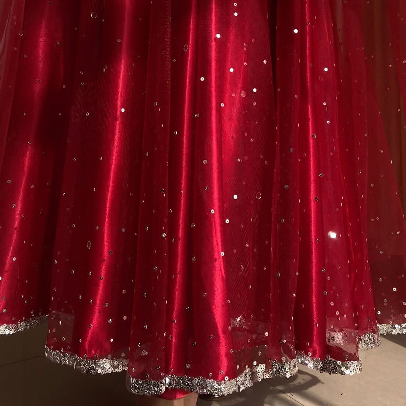 Red Moon Lehenga Lehenga Hayaposh India.