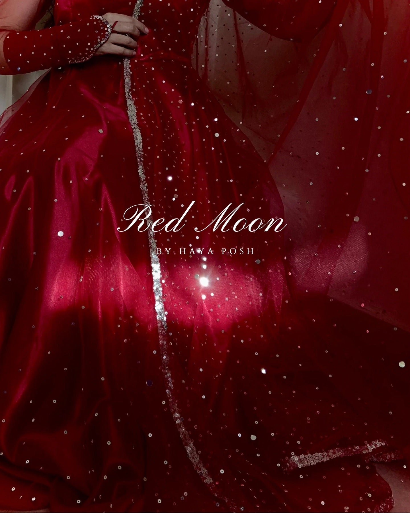 Red Moon Lehenga Lehenga Hayaposh India.
