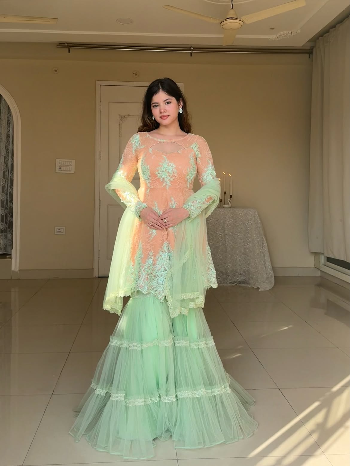 Musk gharara set