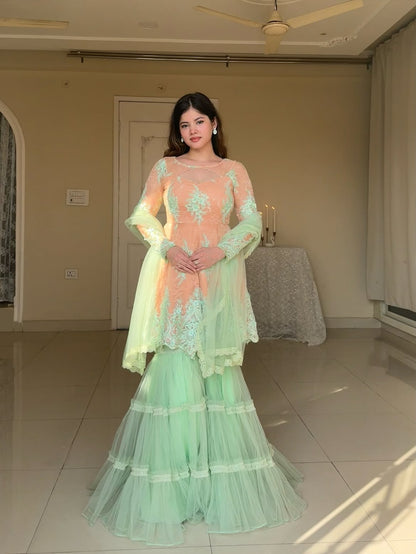 Musk gharara set