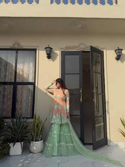 Musk gharara set