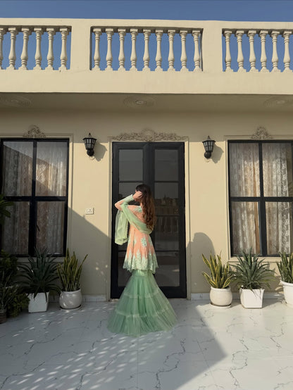 Musk gharara set