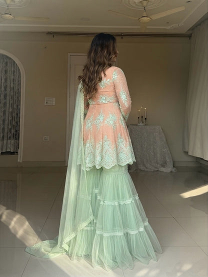 Musk gharara set