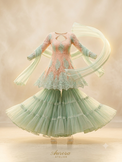Musk gharara set