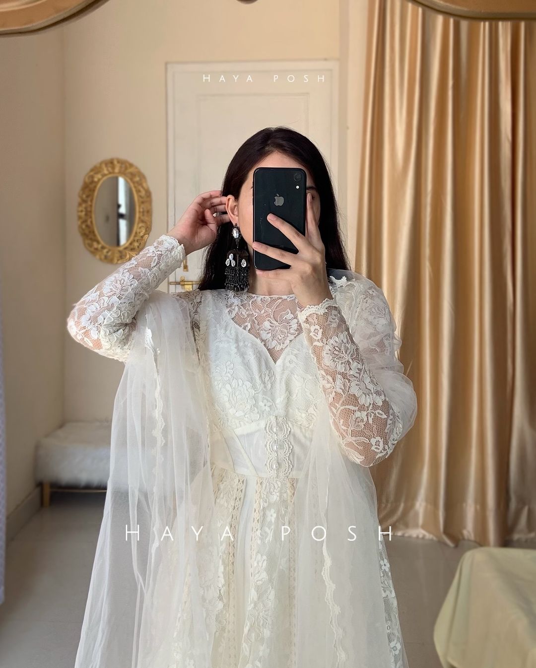 Lacy Anarkali Set Anarkali Hayaposh India.