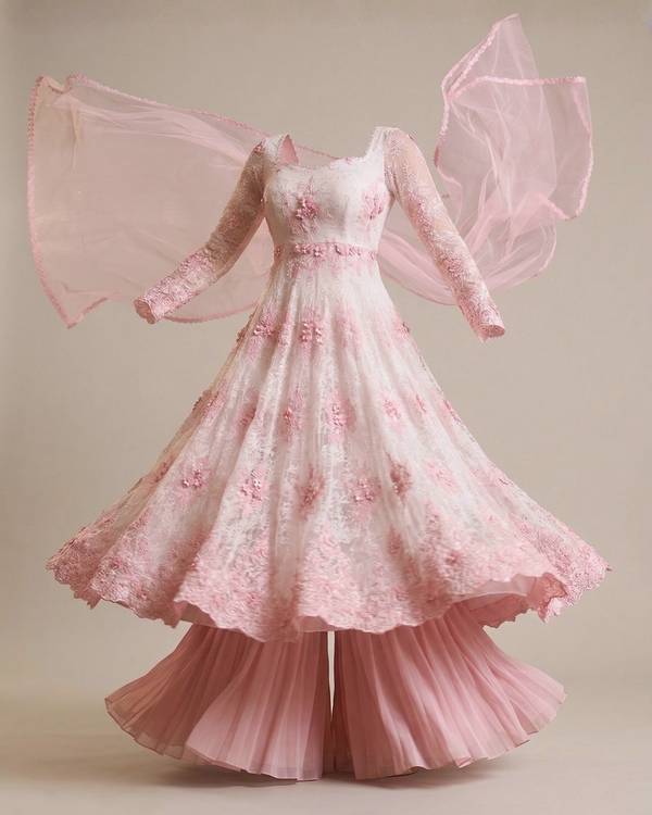 Pink swan set