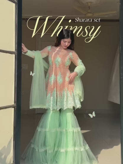 Musk gharara set