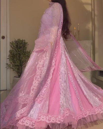 Rapunzel Anarkali Set