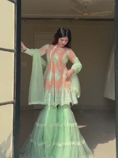 Musk gharara set