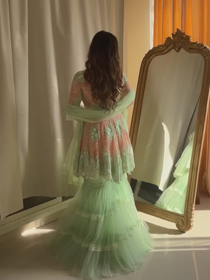 Musk gharara set